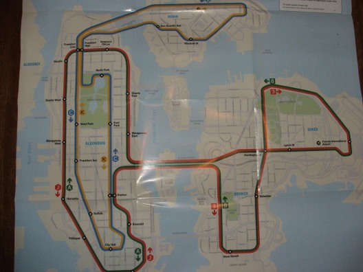 GTA IV Street Map